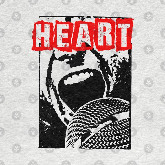 heart ll rock and loud by pixel agency